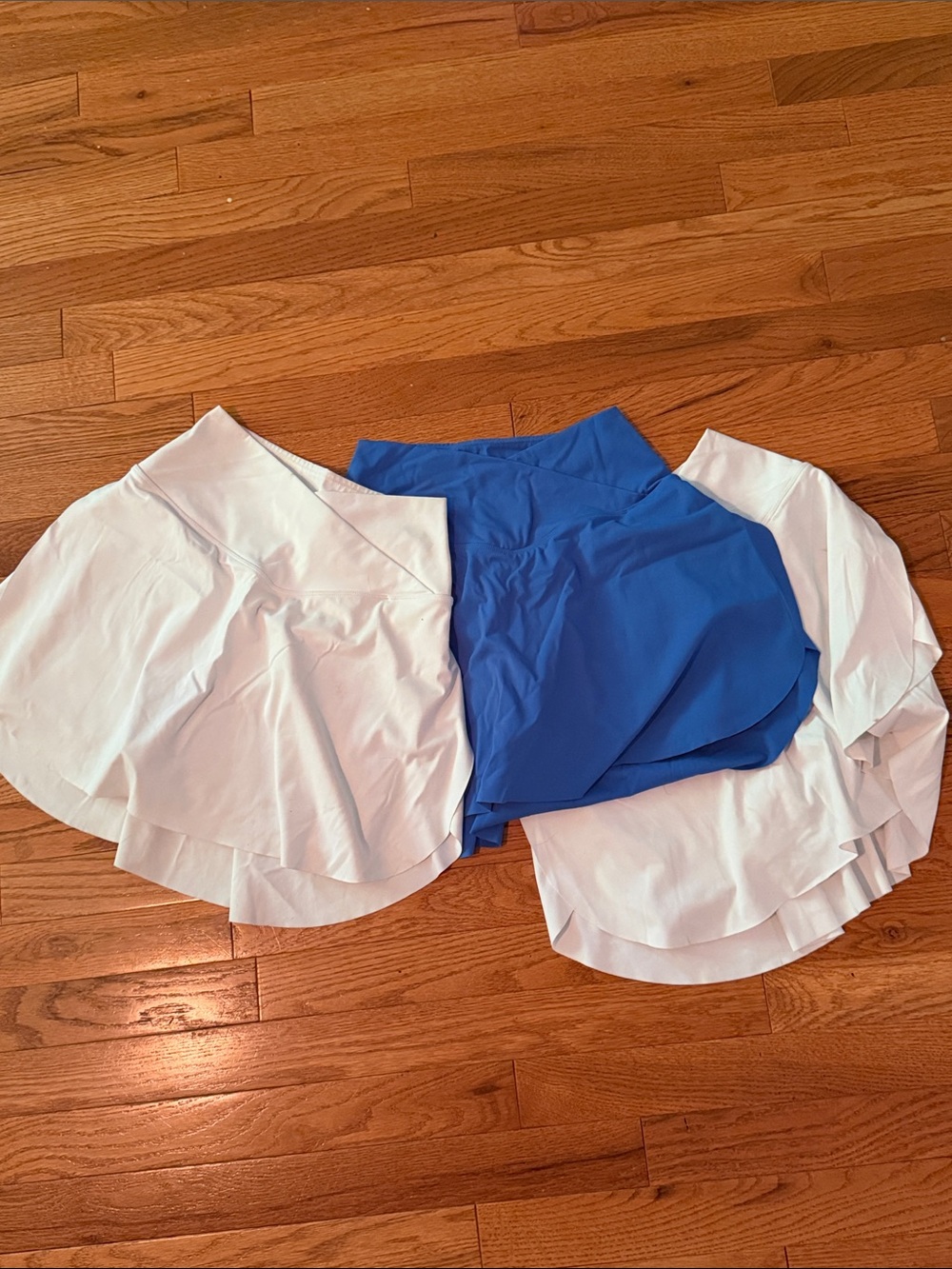 HALARA Blue and White Athletic Skorts Bundle